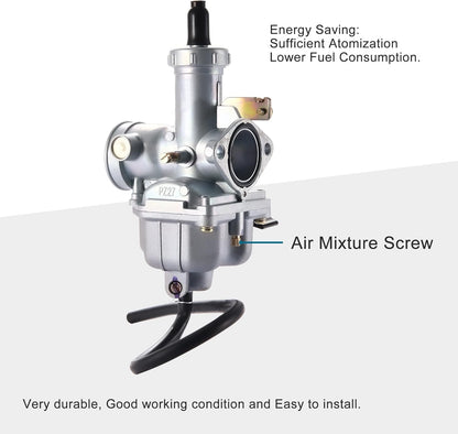 Carburetor PZ27 27mm for Honda XR/CRF 100cc–200cc ATV, Dirt Bike