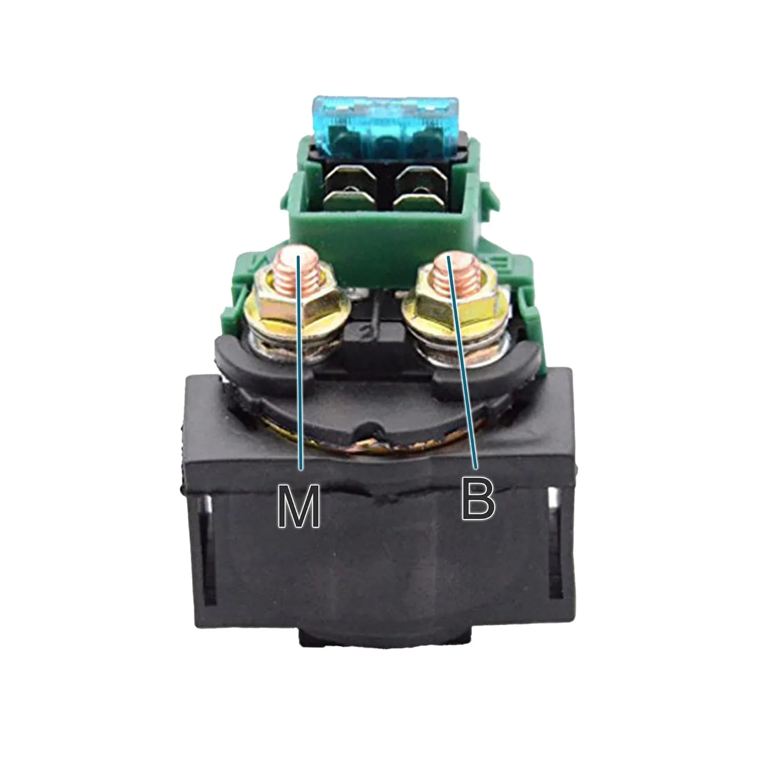 Starter Solenoid Relay for Honda Helix CN250, Elite CH250, Baja 250cc Scooter ATV - goofitmoto