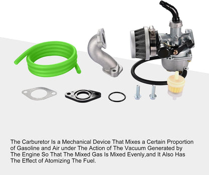 PZ19 19mm Cable Choke Carburetor Kit for 49cc-125cc ATV Pit Bike