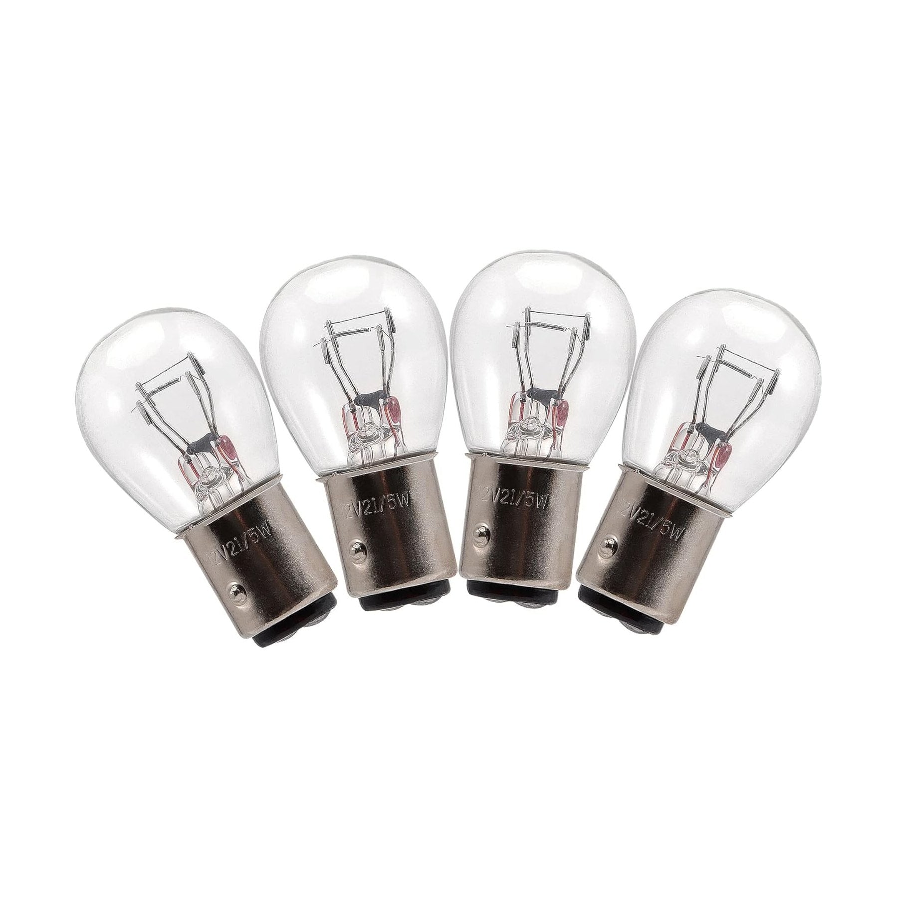 GOOFIT 12v 5w 21w/5w Tail Brake Light Bulb Replacement for Moped Scooter ATV Quad Go Kart Dirt Bike Motorcycle