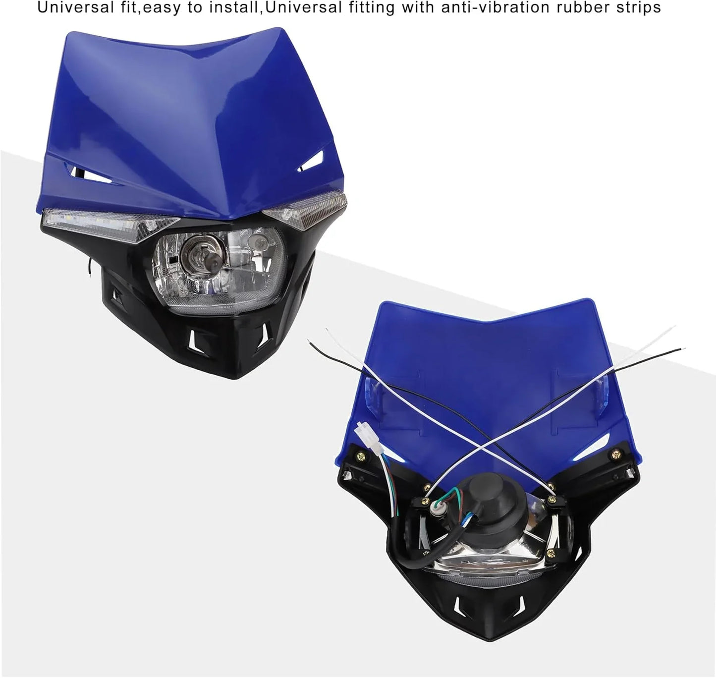 H4 12V 35W Motorcycle Headlight for Dirt Bike Pit Bike - goofitmoto