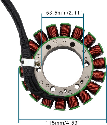 GOOFIT 18 Spulen Stator Magneto für BMW F650GS F700GS F800GS F800R 2009–2014