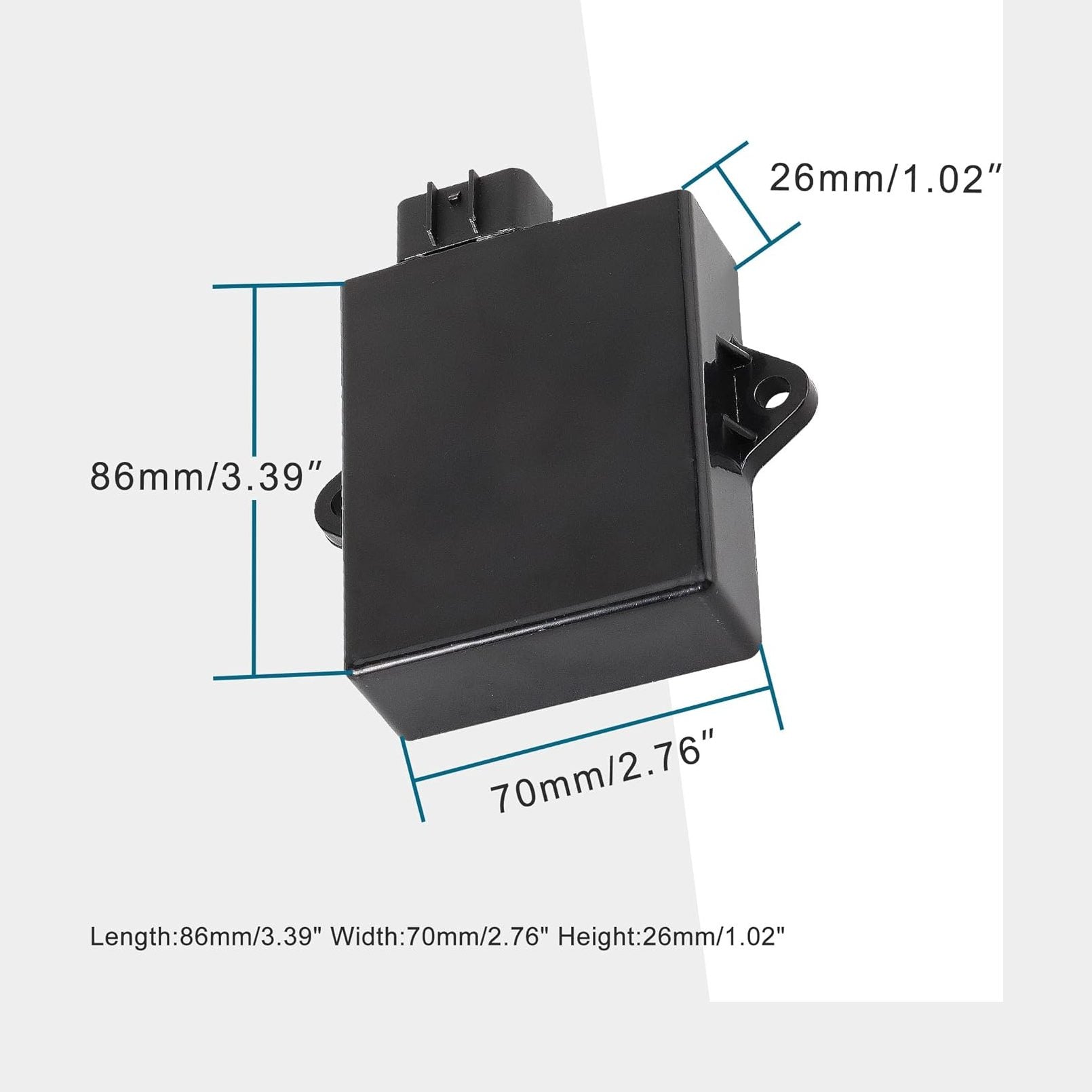 GOOFIT 8 Pins CDI Box Ignition Replacement for 250cc 260cc 300cc Roketa Xingyue Scooter ATV