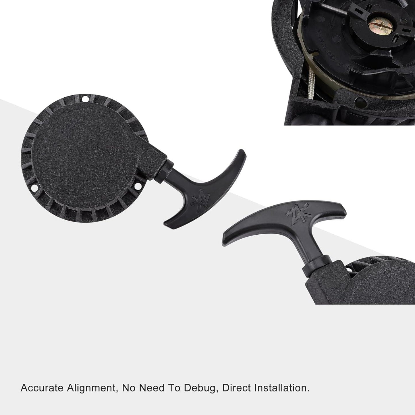 Plastic Recoil Starter | 80mm Spacing | 43cc-50cc Gas Scooter - goofitmoto