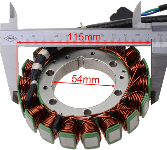GOOFIT 18 Coil 7 Wire Stator Magneto for Yamaha YFM350 2002–2004