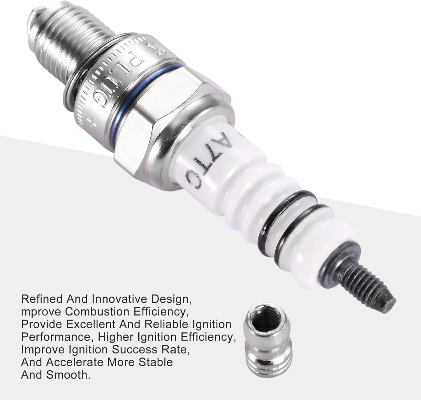 A7TC Spark Plug for 50cc–150cc Chinese ATV Dirt Bike Go Kart & Moped - goofitmoto