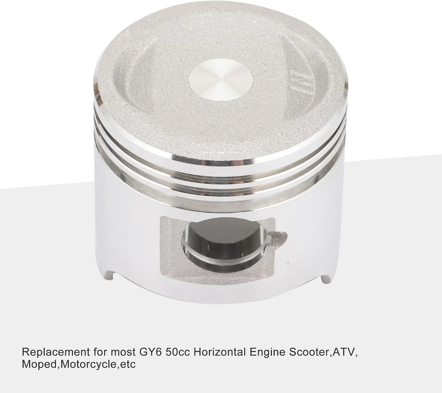 39mm Piston Kit Assembly for 50cc 4-Stroke Horizontal Engine - goofitmoto