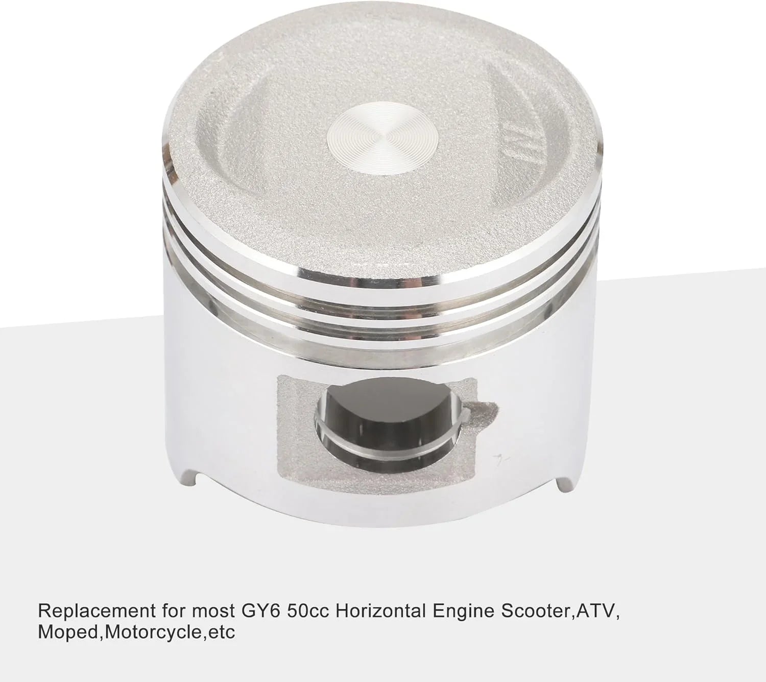 39mm Piston Kit Assembly for 50cc 4-Stroke Horizontal Engine - goofitmoto