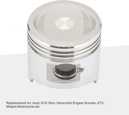 39mm Piston Kit Assembly for 50cc 4-Stroke Horizontal Engine - goofitmoto