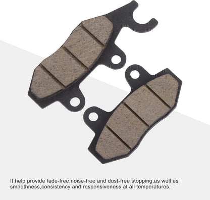 Brake Pad Set for 50cc–250cc ATV Dirt Bike Scooter 77–97mm Copper Pads - goofitmoto