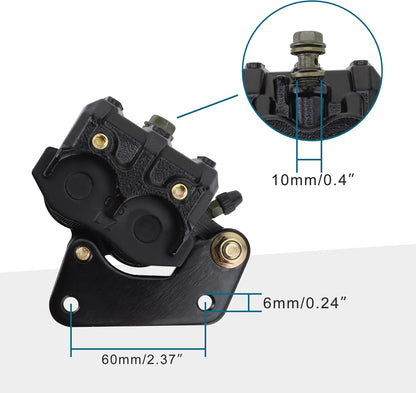 GOOFIT Motorcycle Disc Brake Caliper Brake Replacement for 50cc 70cc 90cc 110cc 125cc 150cc Engine HAOJUE SUZUKI HJ125K-A EN125 Dirt Pit Bike