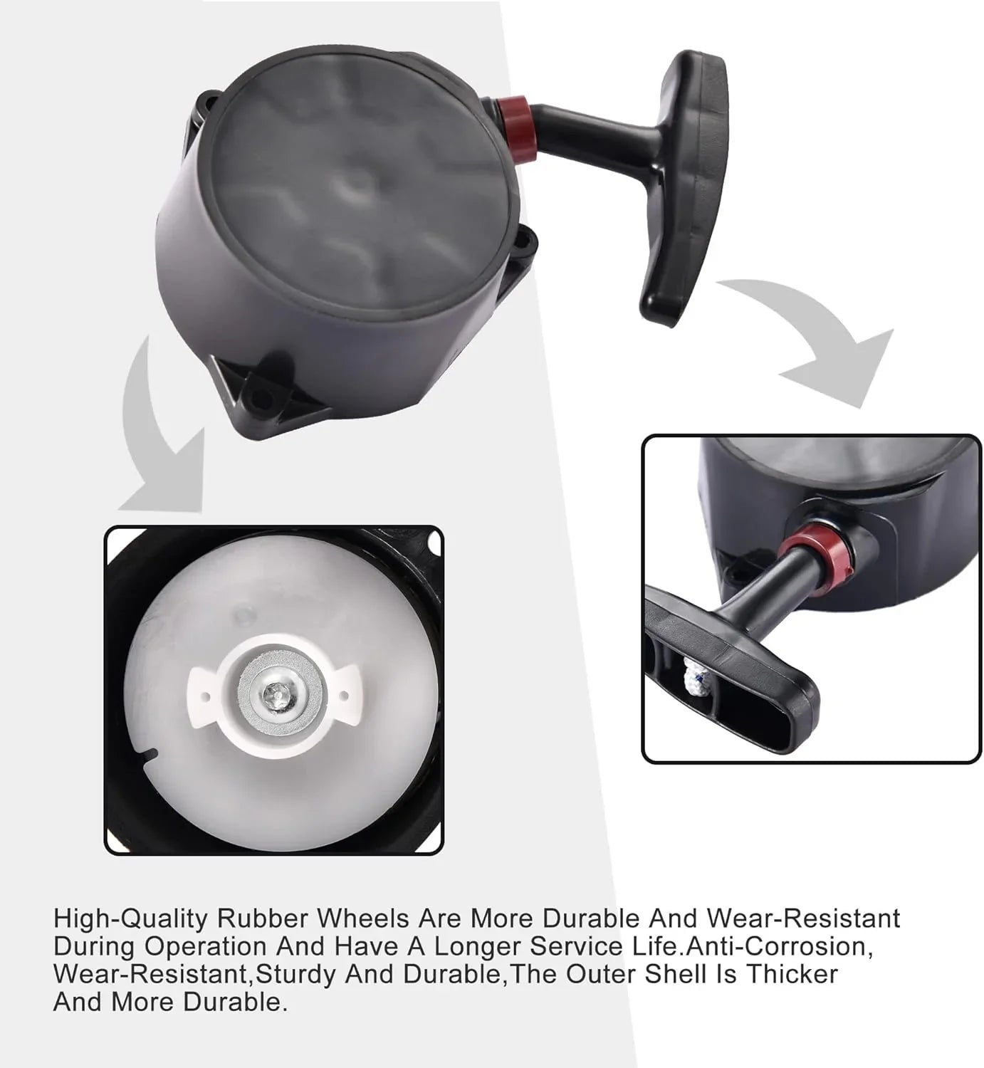 Recoil Pull Starter for 35cc Tanaka BladeZ TC-355 Moby XL Powerkart - 71mm - goofitmoto