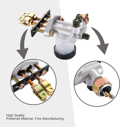 GOOFIT Hydraulic Brake Master Cylinder Replacement for 90cc 110cc 125cc 150cc 200cc 250cc Go Kart Buggy Sunl BMS Roketa Kazuma