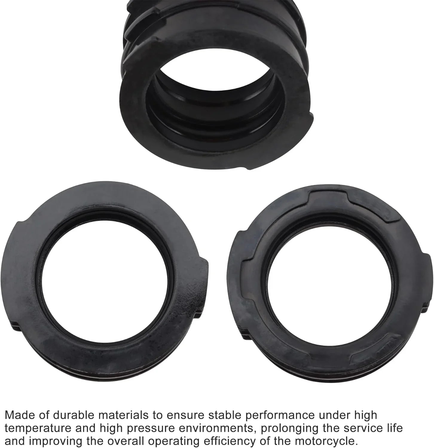 Intake Manifold Boots (4-Pack) for Yamaha V-MAX 1200 VMX12V (1985-2007) - goofitmoto
