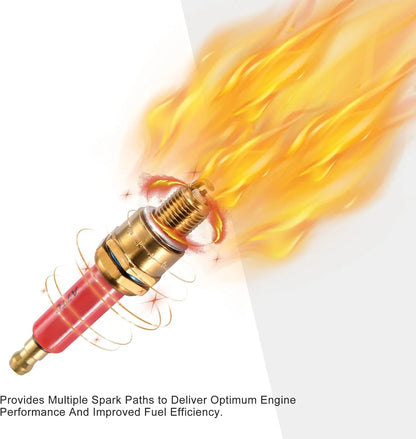 A7TC Red Spark Plug for 50cc–150cc GY6 QMI157 Engines - goofitmoto