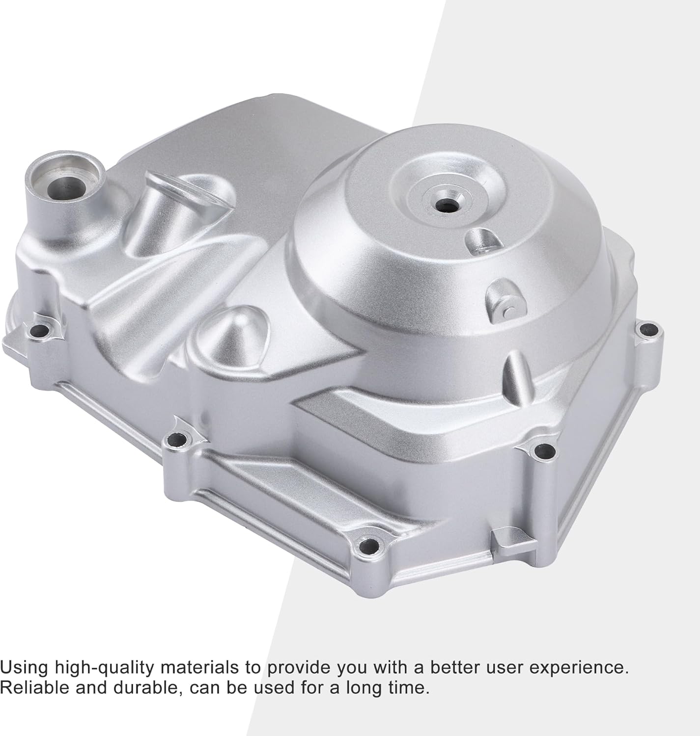 GOOFIT Right Side Engine Motor Case Casing Cover for 50cc 70cc 90cc 110cc 125cc Dirt Bikes ATV Go Kart Pit Bike Quad 4 Wheeler Dune Buggy