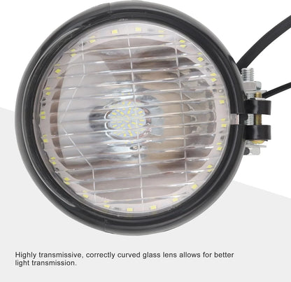 Universal 12V Motorcycle Headlight with Integrated Turn Signals & Tail Light - goofitmoto