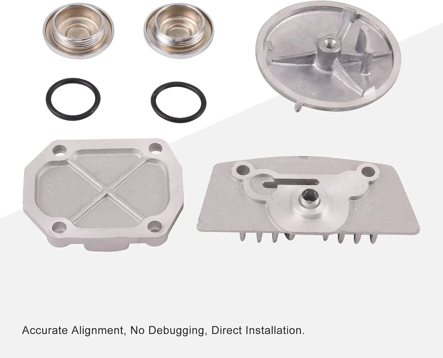 Cylinder Head Cover Set for 125cc 4-Stroke TaoTao SSR ATV Dirt Bike Go Kart - goofitmoto