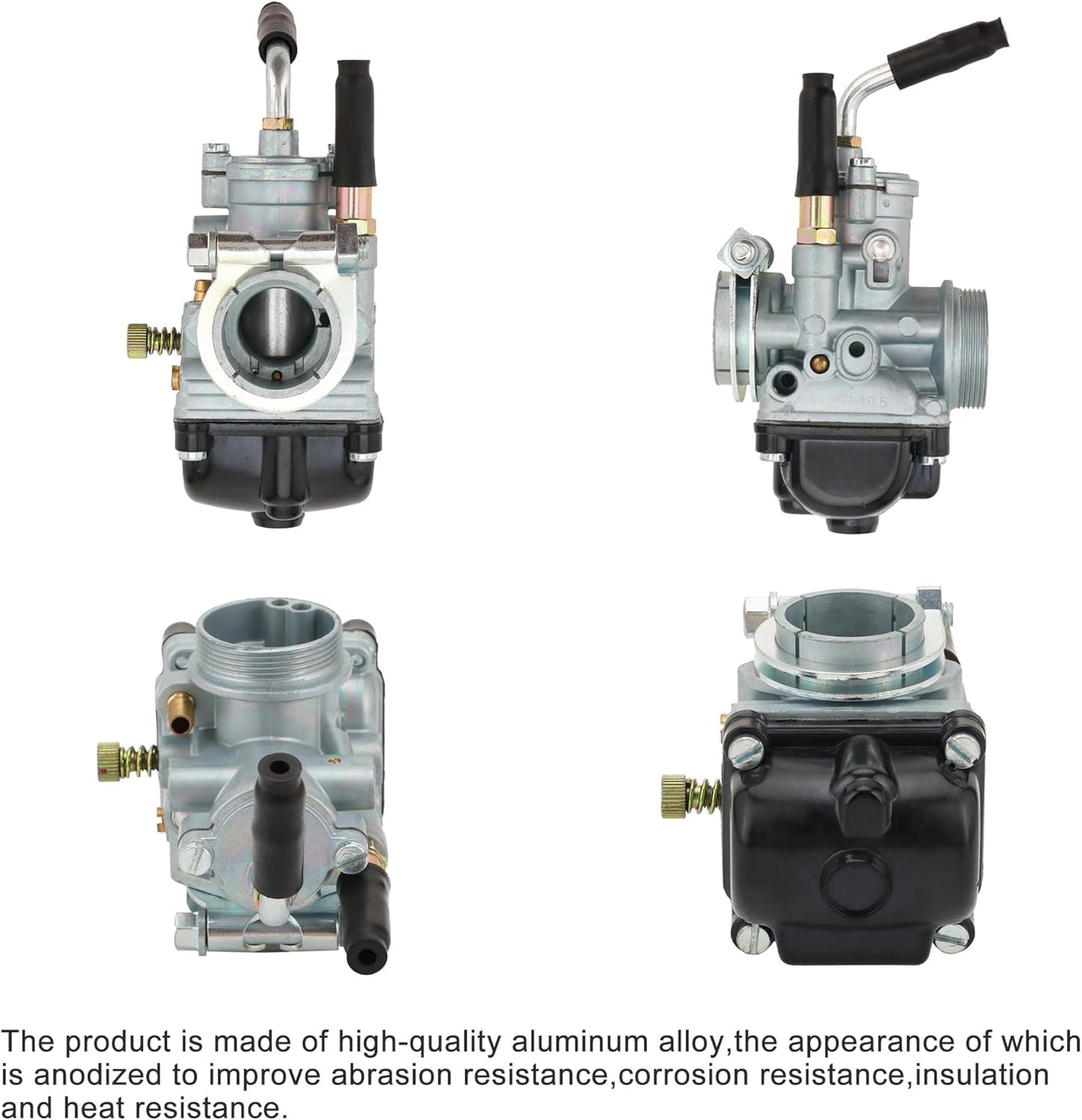 Carburetor 17.5mm PHBG for 2-Stroke 50cc 70cc 90cc 100cc Scooter Moped
