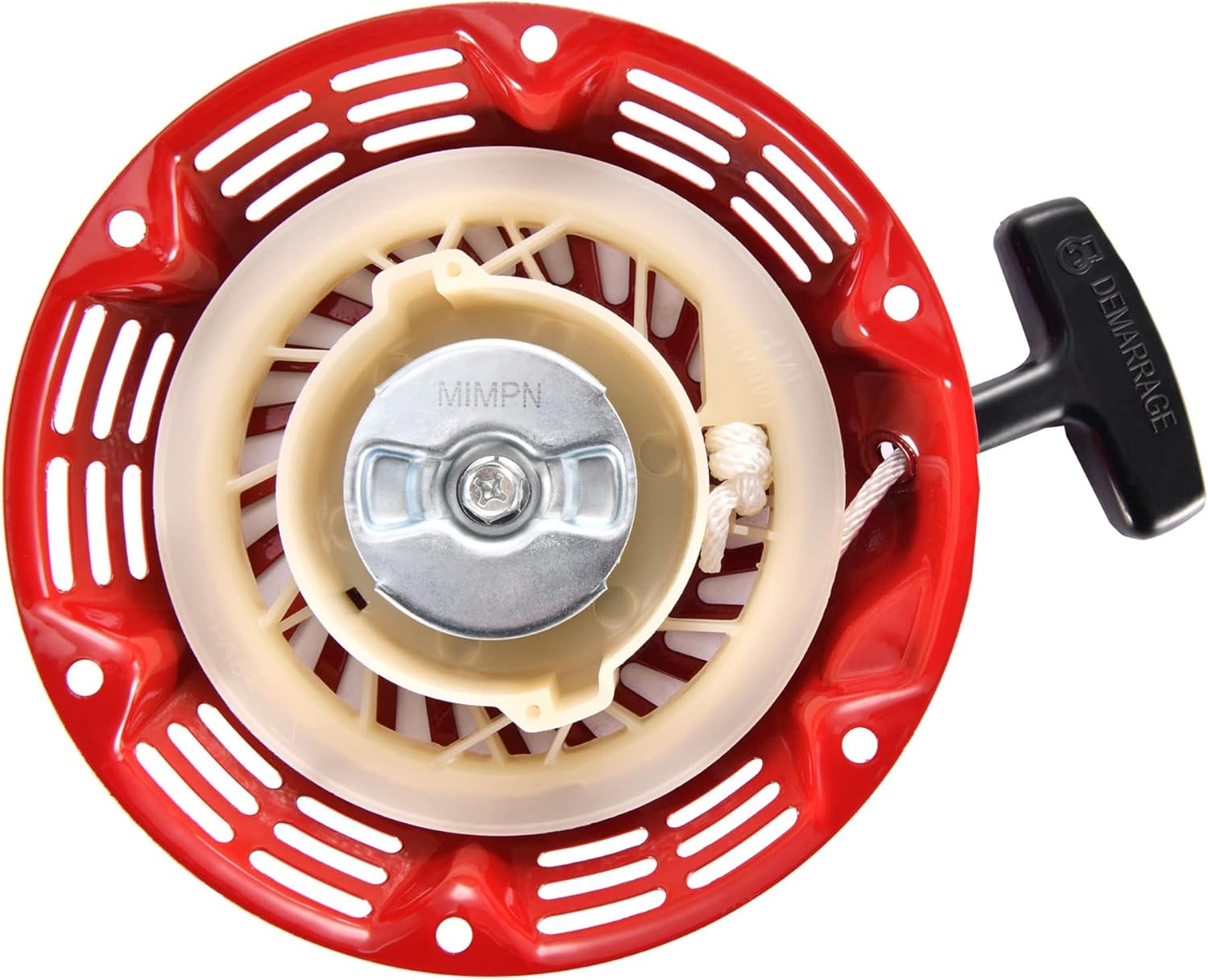 GOOFIT Pull Start Starter Recoil Coil Pully Parts Replacement for GX120 GX160 GX168 GX200 5.5hp 6.5hp Generator Parts