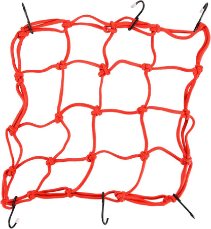 12" x 12" Heavy-Duty Elasticated Bungee Cargo Net | Universal Luggage Hold Down - goofitmoto