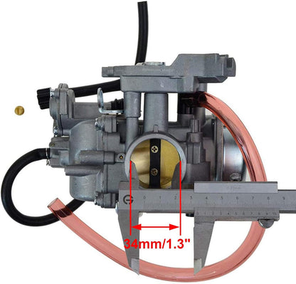 Carburetor with Fuel Line for Arctic Cat 400 ATV 2004 0470-504