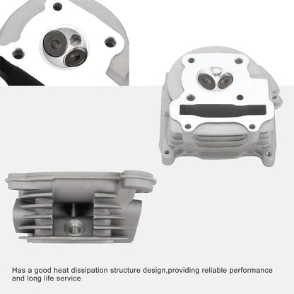 39mm Cylinder Head with 64mm Valves for GY6 50cc 139QMB 4-Stroke Scooter ATV - goofitmoto