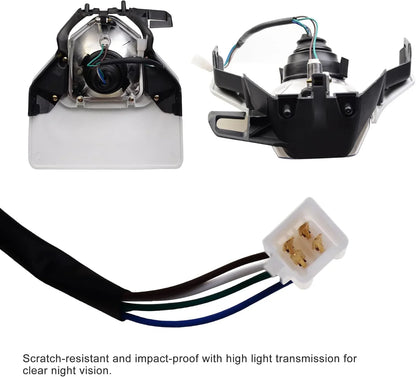 Headlamp for Off-Road Dirt Pit Bike (White) - goofitmoto