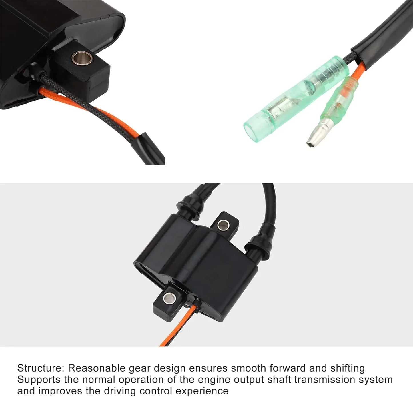 Yamaha Outboard Ignition Coil for F9.9 F13.5 F15 F25 F40 4-Stroke Engines - goofitmoto