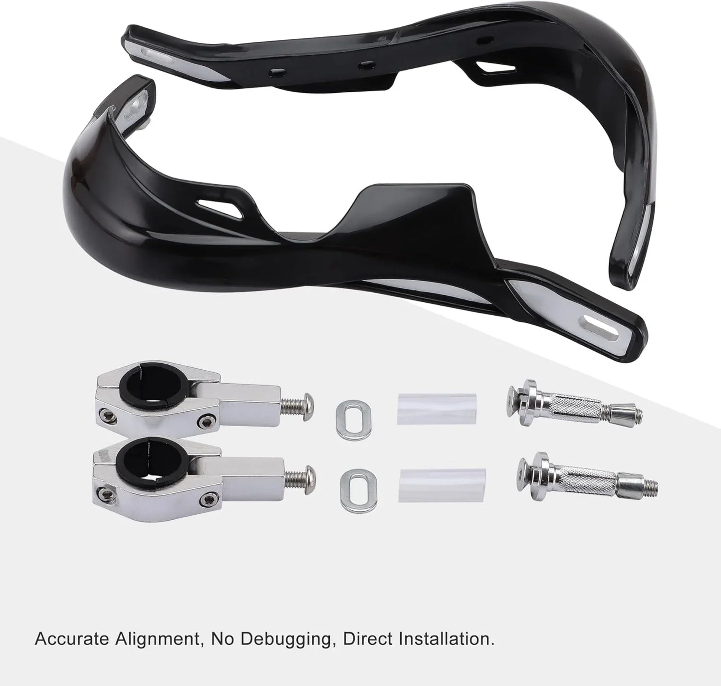 Universal Aluminum Handlebar Handguards for Honda Yamaha Kawasaki Dirt Bike ATV - goofitmoto