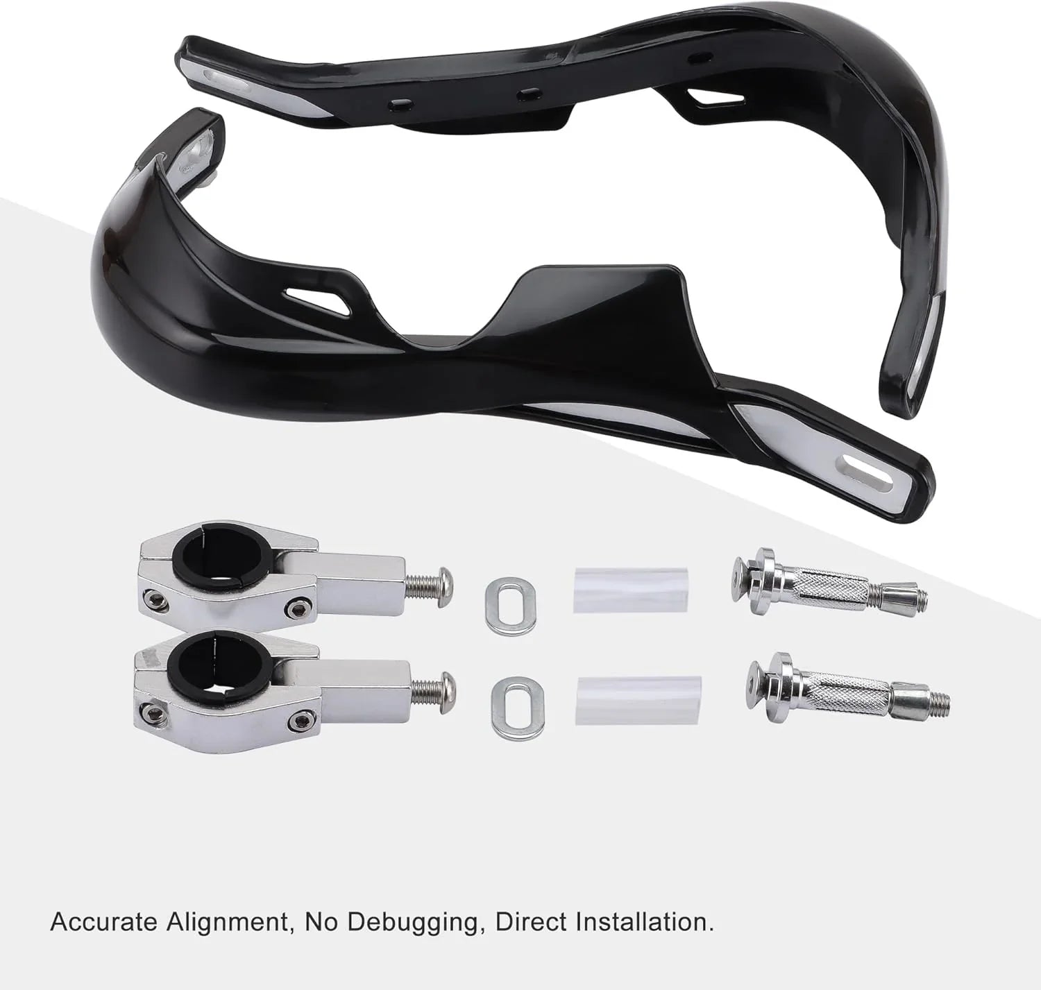 Universal Aluminum Handlebar Handguards for Honda Yamaha Kawasaki Dirt Bike ATV - goofitmoto