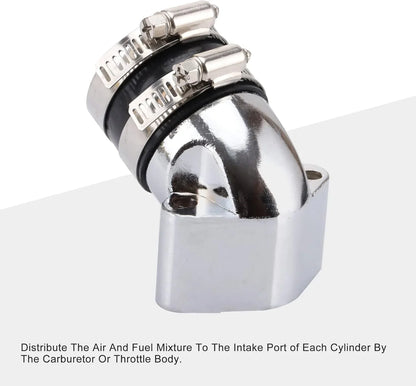 30mm High-Performance Metal Intake Manifold for GY6 125cc 150cc 4-Stroke Scooter, Go Kart, ATV - goofitmoto