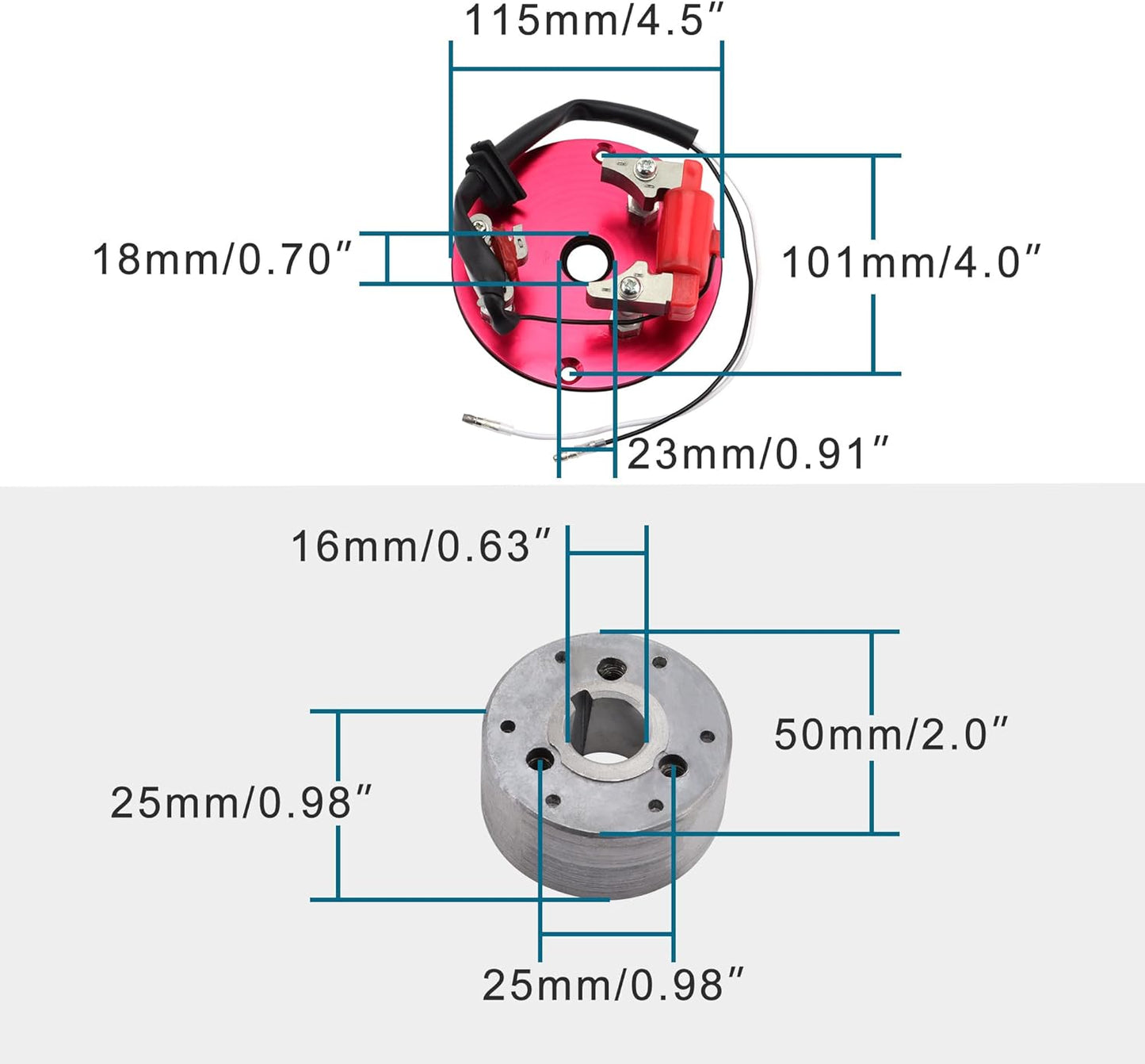 GOOFIT Internal Rotor Stator Kit for 50cc–150cc Pit Dirt Bike