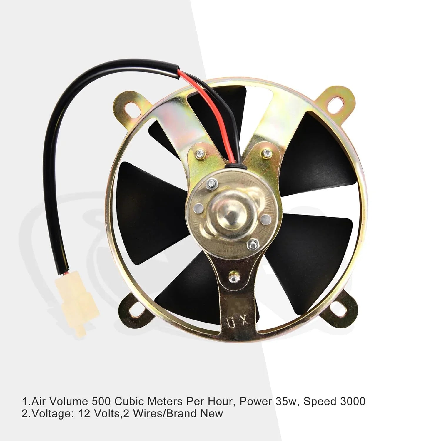 12V Radiator Electric Cooling Fan for 150cc 200cc 250cc ATV Dirt Bike - goofitmoto