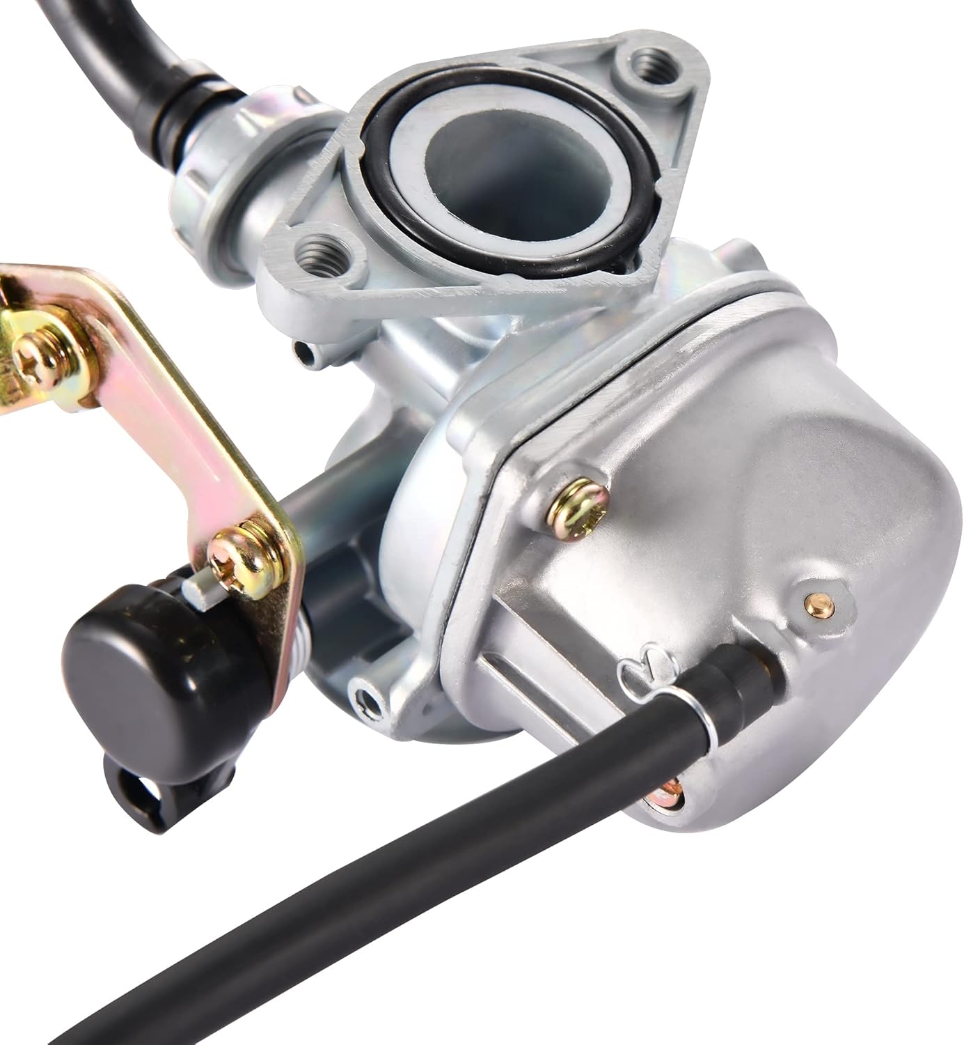 Carburetor PZ19 19mm Cable Choke for 50cc 70cc 90cc 110cc 125cc ATV, Dirt Bike, Quad