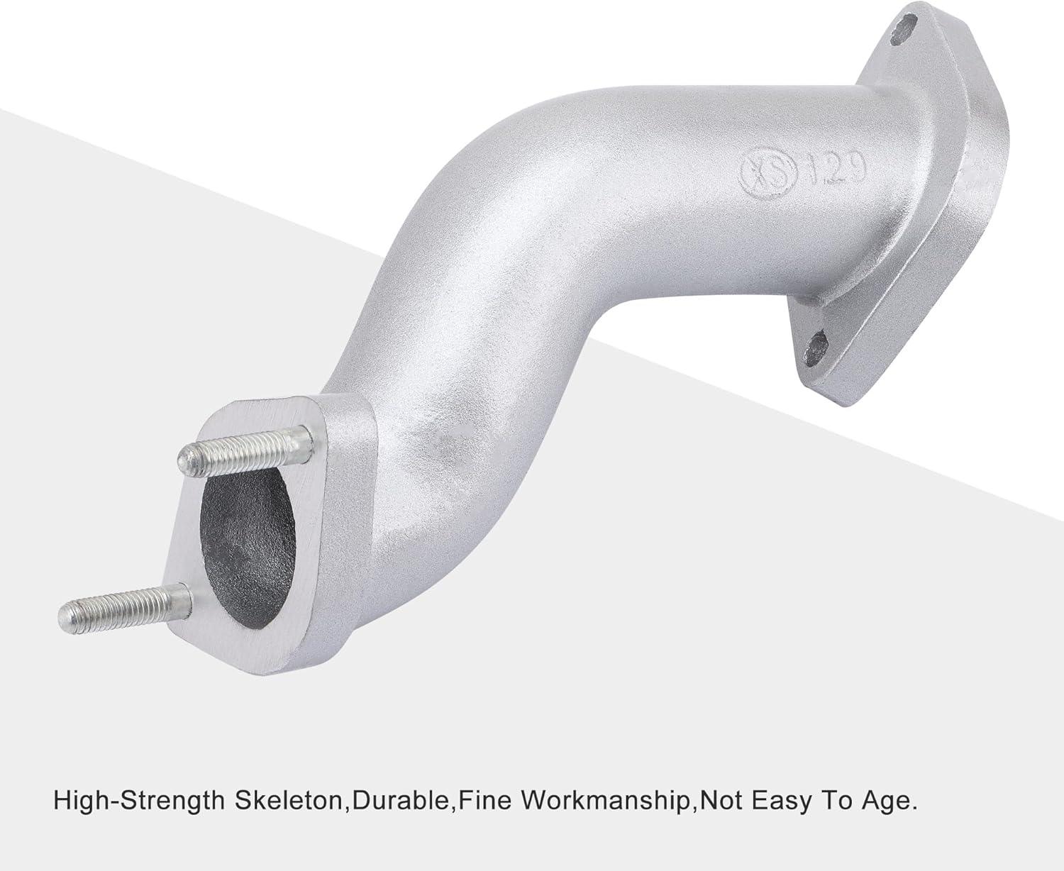 30mm S-Shaped High-Flow Intake Manifold Pipe for CG 250cc ATV, Dirt Bike, Go Kart - goofitmoto