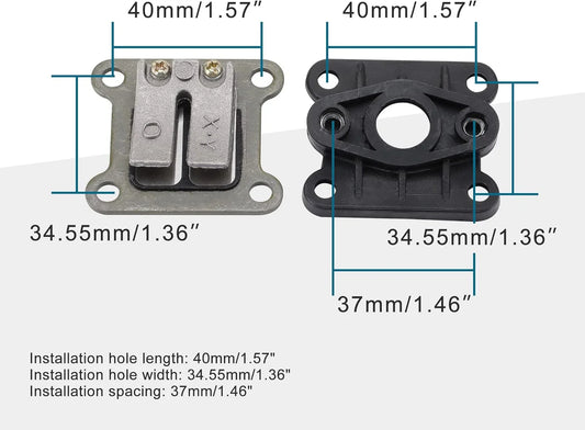 Intake Manifold Assembly for 2-Stroke 47cc 49cc Pocket Bike Mini ATV Dirt Bike - goofitmoto