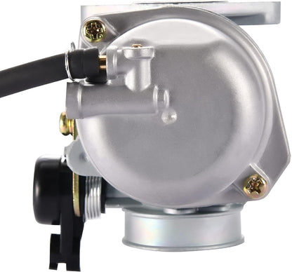 Carburetor PZ19 19mm Cable Choke for 50cc 70cc 90cc 110cc 125cc ATV, Dirt Bike, Quad