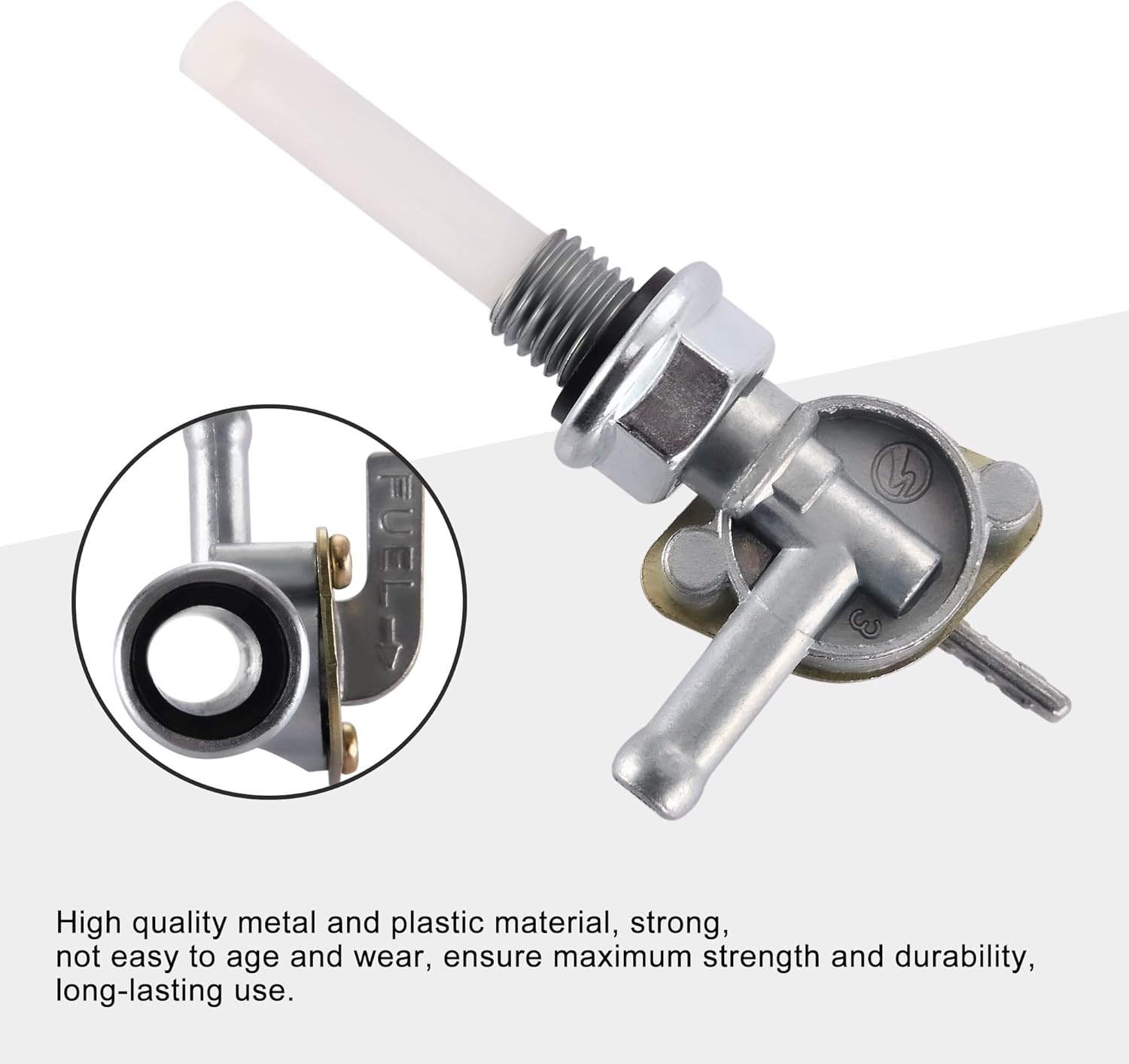 GOOFIT 10mm Fuel Petcock Valve On/Off Replacement for 50cc 70cc 90cc 110cc 125cc 150cc ATV Dirt Bike Go Kart Pit Bike 4 Wheeler Quad Bikes