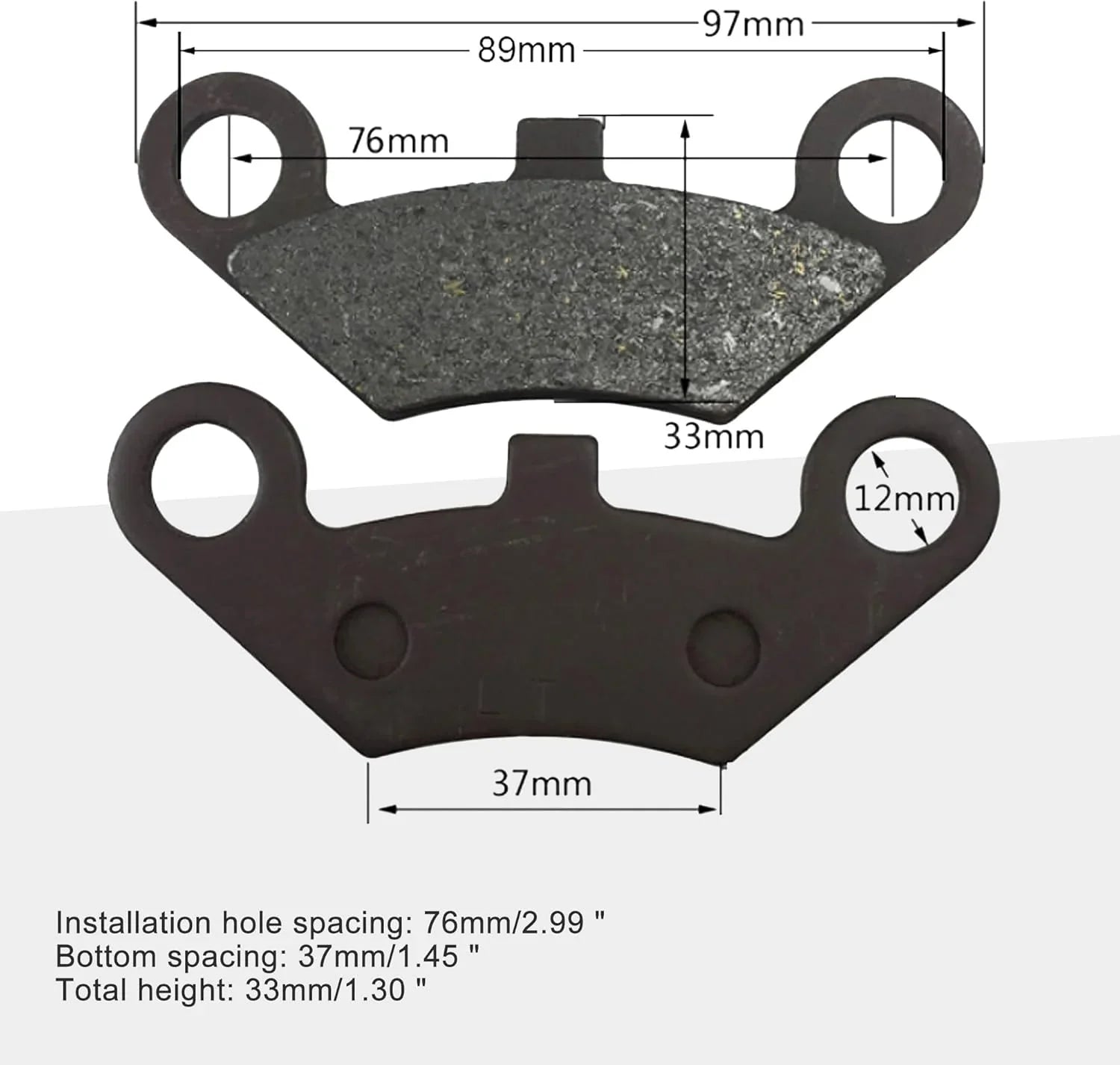 Brake Pad for CFMoto CF500 CF600 ATV UTV X5 X6 X8 (500cc–600cc) - goofitmoto