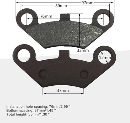 Brake Pad for CFMoto CF500 CF600 ATV UTV X5 X6 X8 (500cc–600cc) - goofitmoto