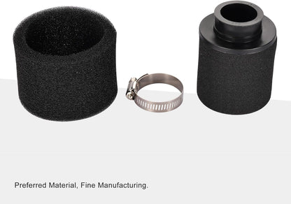 GOOFIT Universal 35mm Double Foam Straight Neck Air Filter Replacement for 50cc XR50 CRF50 70cc 90cc 110cc 125cc Motorcycle ATV Quad Scooter Go Kart Pit Dirt Moped Bike Super Pocket Bike