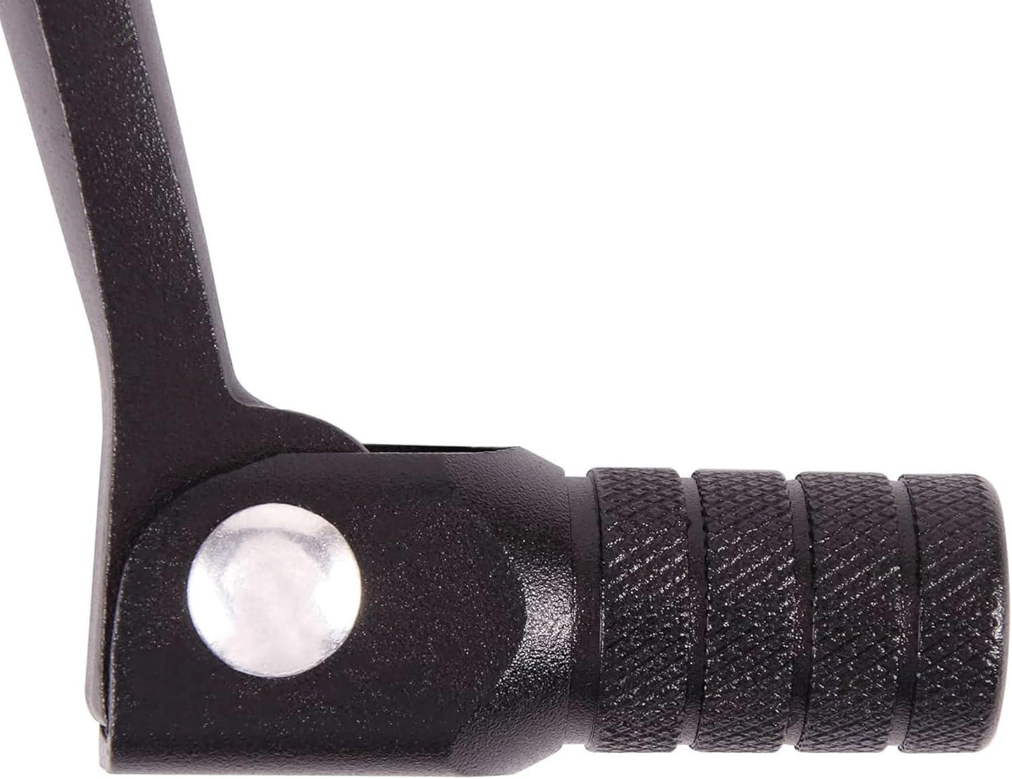 115mm CNC Folding Gear Shifter for KAYO T4 T6 MX6, 50cc-250cc Pit Dirt Bike (Black/Blue) - goofitmoto