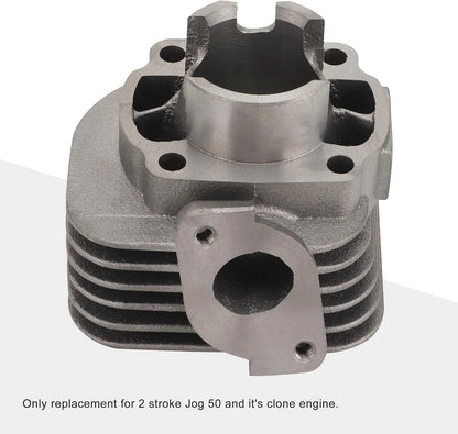 40mm Cylinder Rebuild Kit with 10mm Piston for Jog 50 Zuma Vino 1E40QMB 2-Stroke Scooter - goofitmoto