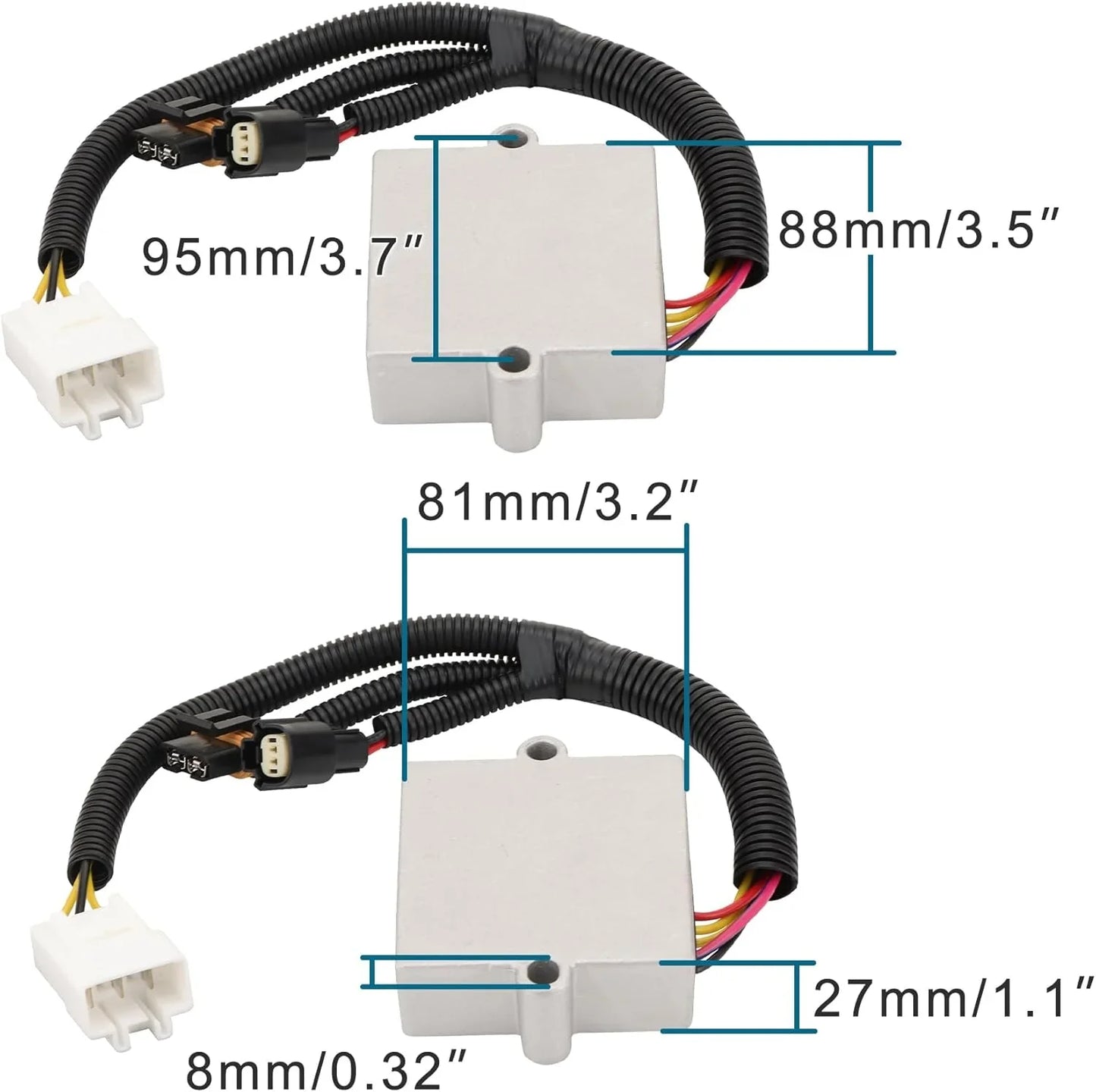 Voltage Regulator Rectifier for Arctic Cat M6000, M8000, ZR6000, ZR8000 | OEM 0630-366 - goofitmoto