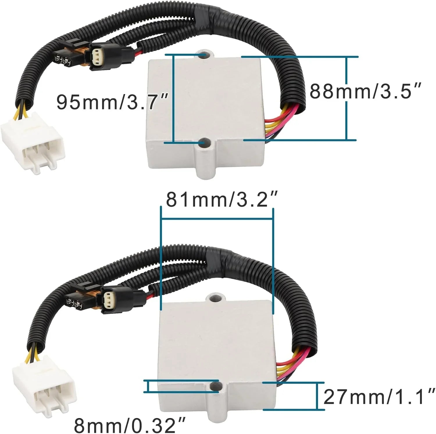 Voltage Regulator Rectifier for Arctic Cat M6000, M8000, ZR6000, ZR8000 | OEM 0630-366 - goofitmoto