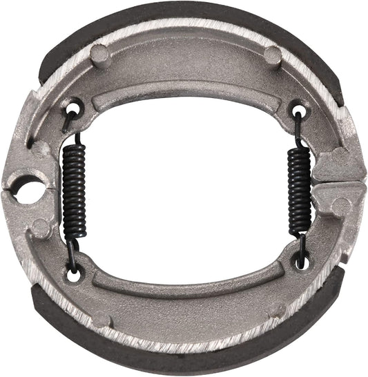 GOOFIT Motorcycle Rear Drum Brake Shoe for 50cc 70cc ATV Engine Based Scooter