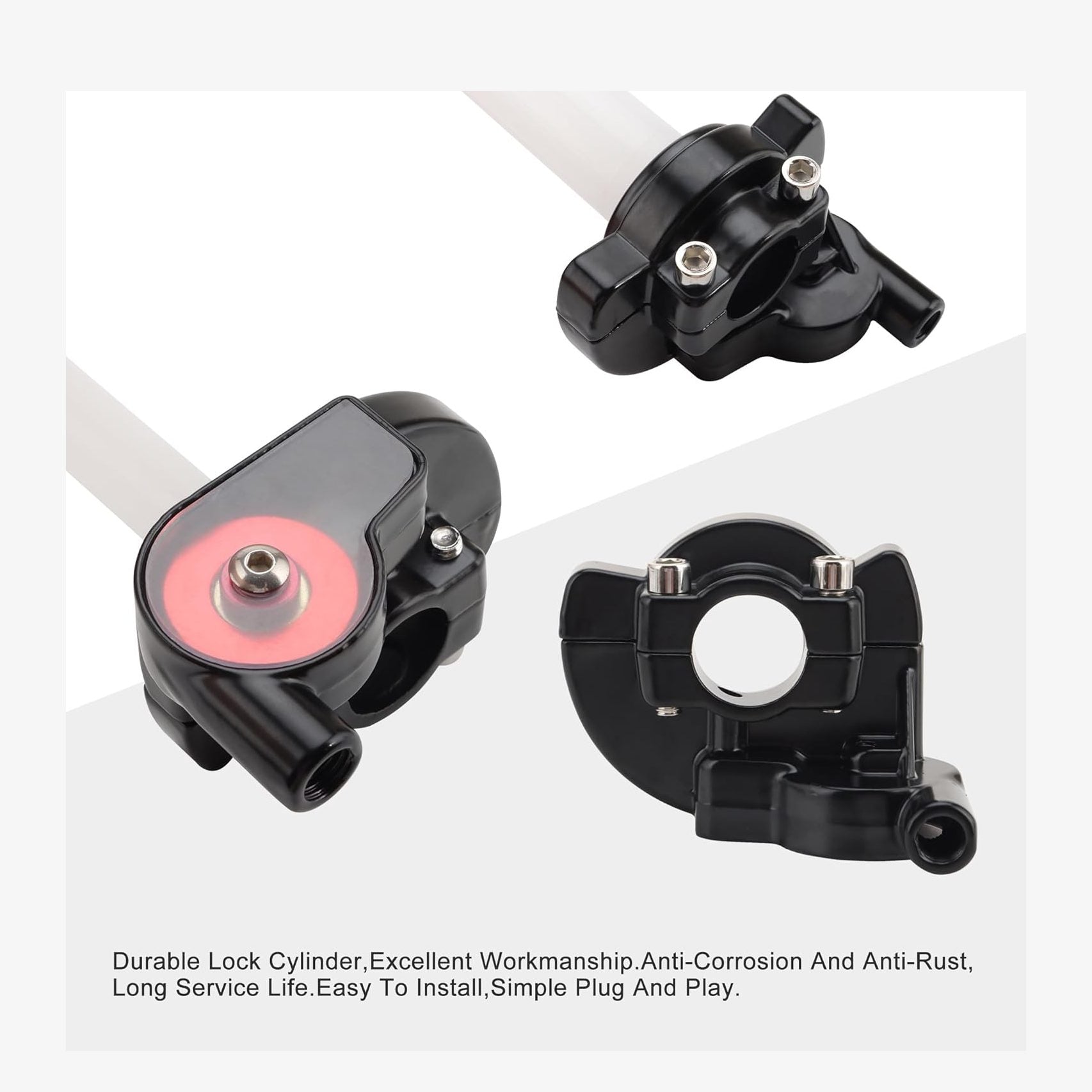 GOOFIT 7/8" Handlebar Throttle Tube Twist Grips Replacement for XR CRF50 70 KLX TTR 110cc 250cc Dirt Bike Pit Bike