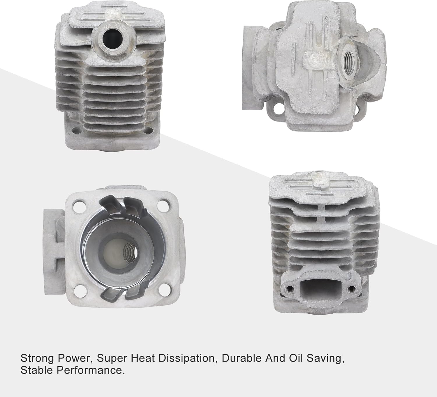 GOOFIT 44mm Big Bore Cylinder Top End Kit for 2 Stroke 47cc 49cc Mini Quad Pocket Bike