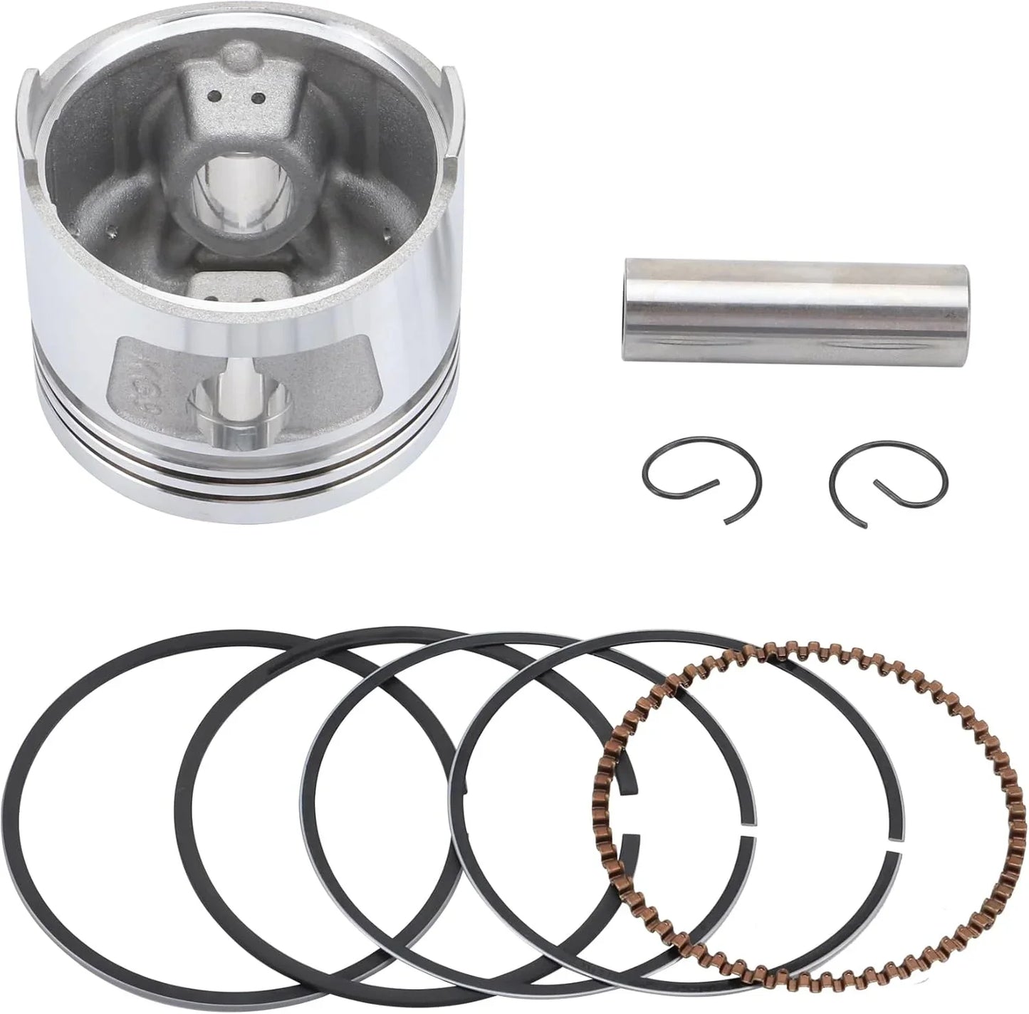 62mm Piston Kit for CG150 150cc Vertical Engine - goofitmoto